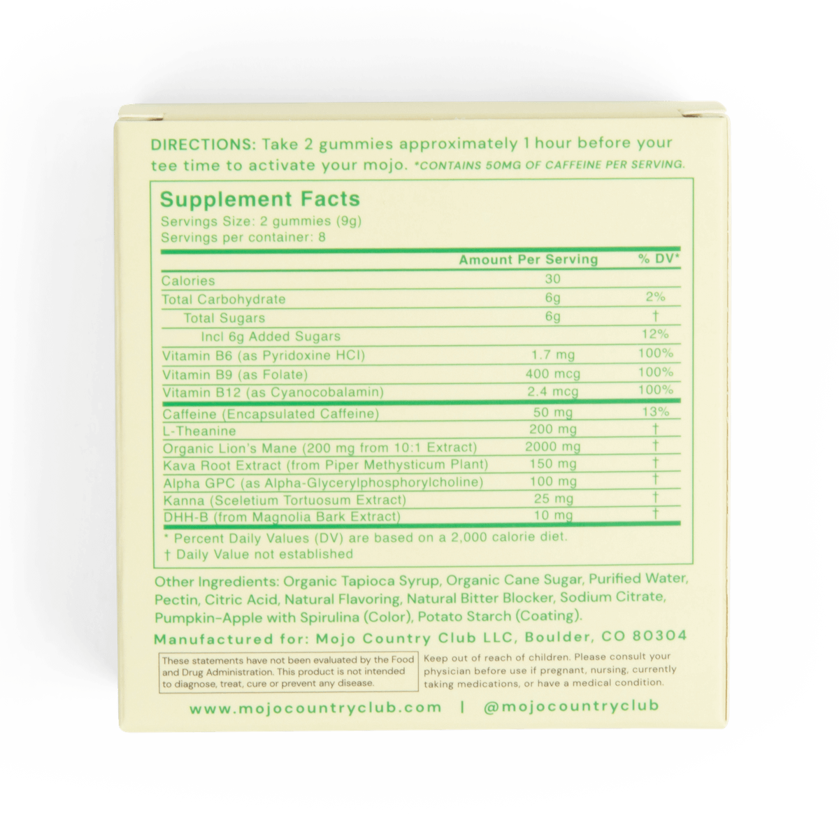 The Golf Gummy - Mojito Flavor